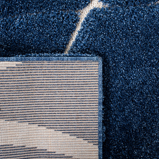 Florida Shag Sigtraud Abstract Waves 1.2-Inch Thick Rug