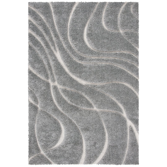 Florida Shag Sigtraud Abstract Waves 1.2-Inch Thick Rug
