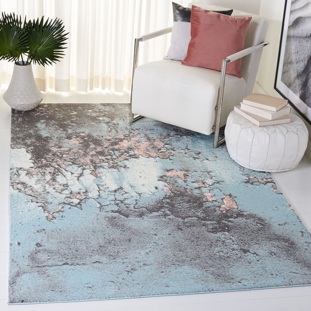 Glacier Stephaine Modern Abstract Rug