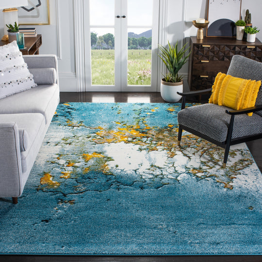 Glacier Stephaine Modern Abstract Rug