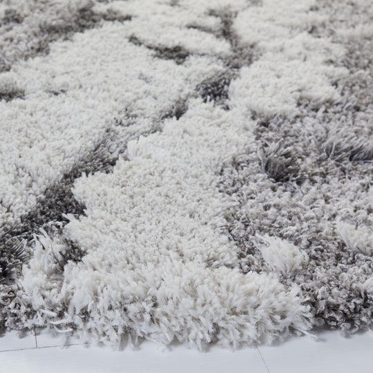 Horizon Shag Mukades Abstract 2.5-Inch Thick Rug