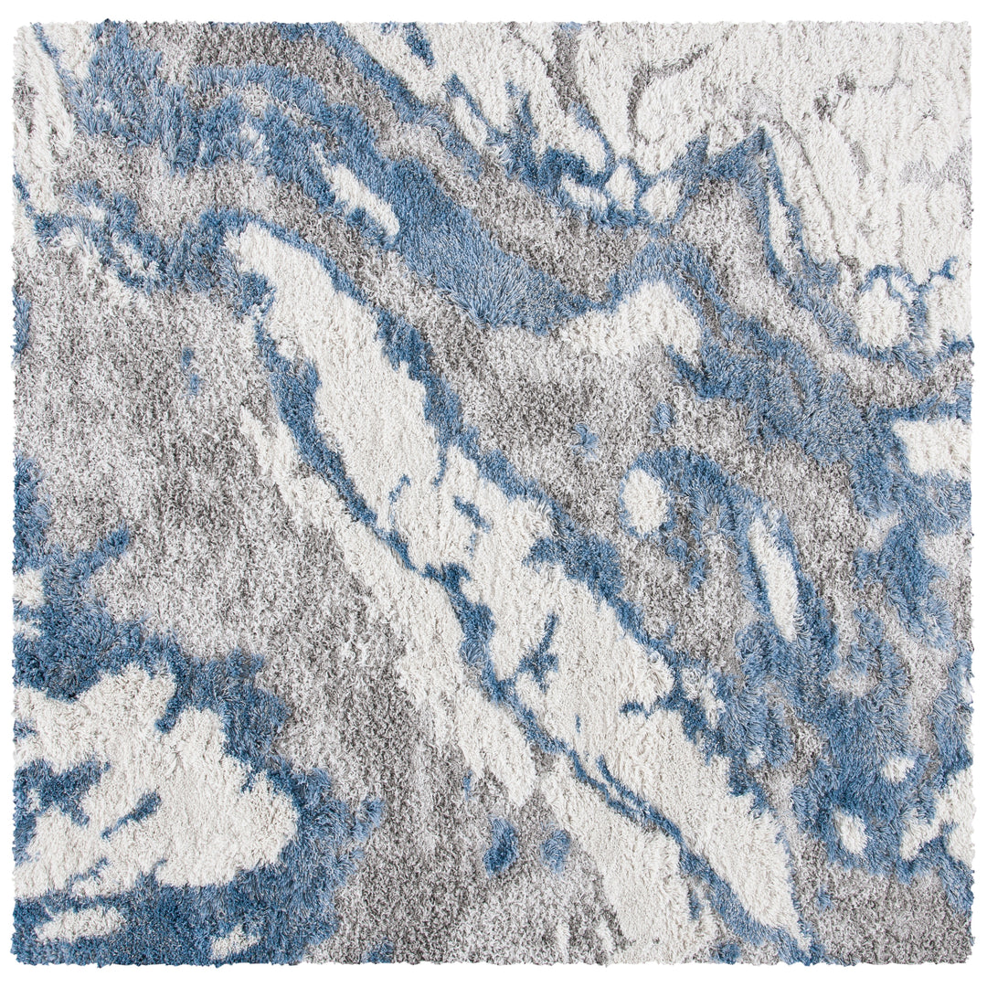 Horizon Shag Mukades Abstract 2.5-Inch Thick Rug