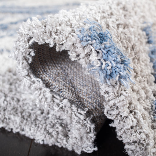 Horizon Shag Mukades Abstract 2.5-Inch Thick Rug