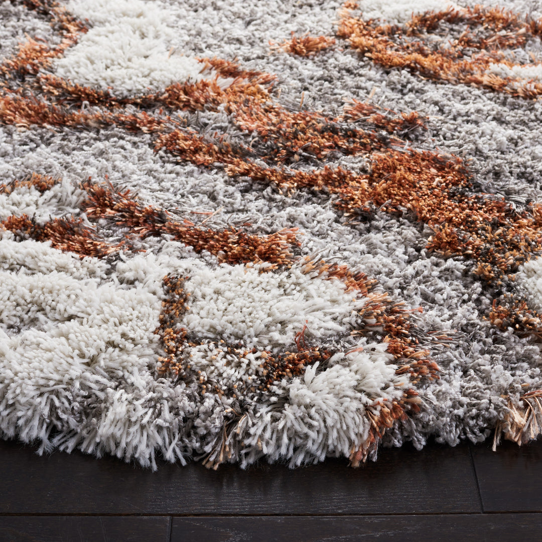 Horizon Shag Mukades Abstract 2.5-Inch Thick Rug