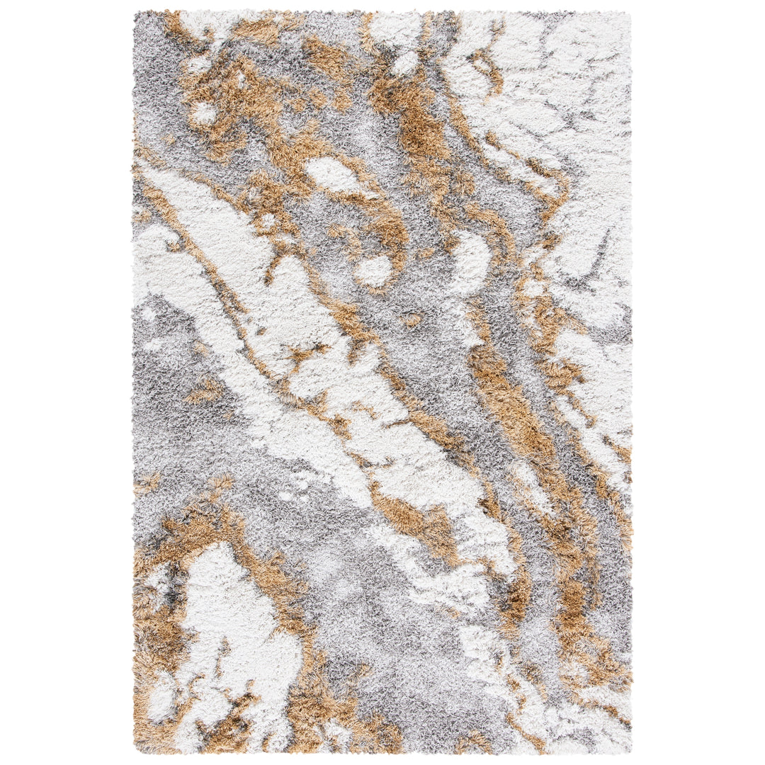 Horizon Shag Mukades Abstract 2.5-Inch Thick Rug