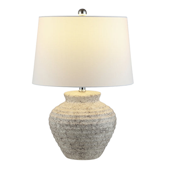 Lighting 22.5-Inch Ledger Ceramic Table Lamp. - 15"W X 15"D X 23"H