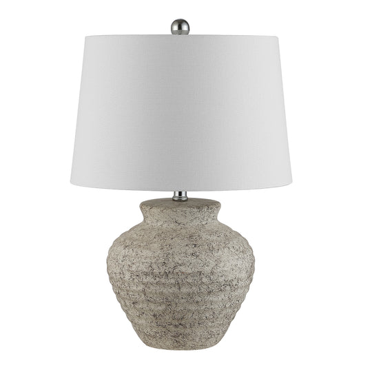 Lighting 22.5-Inch Ledger Ceramic Table Lamp. - 15"W X 15"D X 23"H
