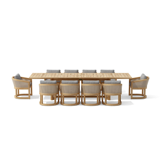 SET-337 11-Pc Catania Dining Set