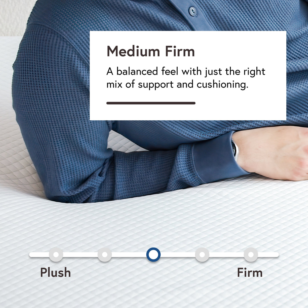 ™ 10 Inch Memory Foam Mattress in a Box with with Certipur-Us and OEKO-TEX