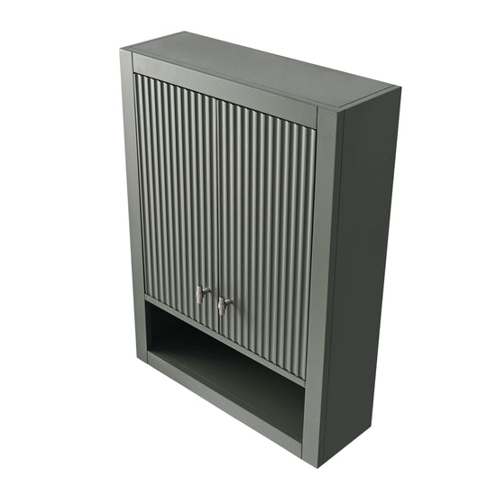 24 "Wall Mounted Bathroom Storage Cabinet with Soft Close Doors
