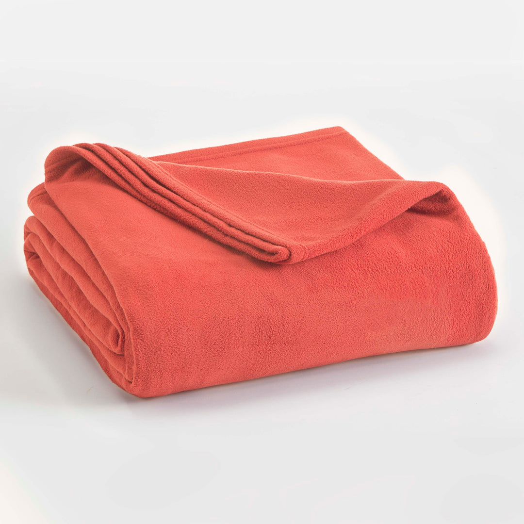 Microfleece Blanket Soft, Lightweight, Plush All-Season Throw