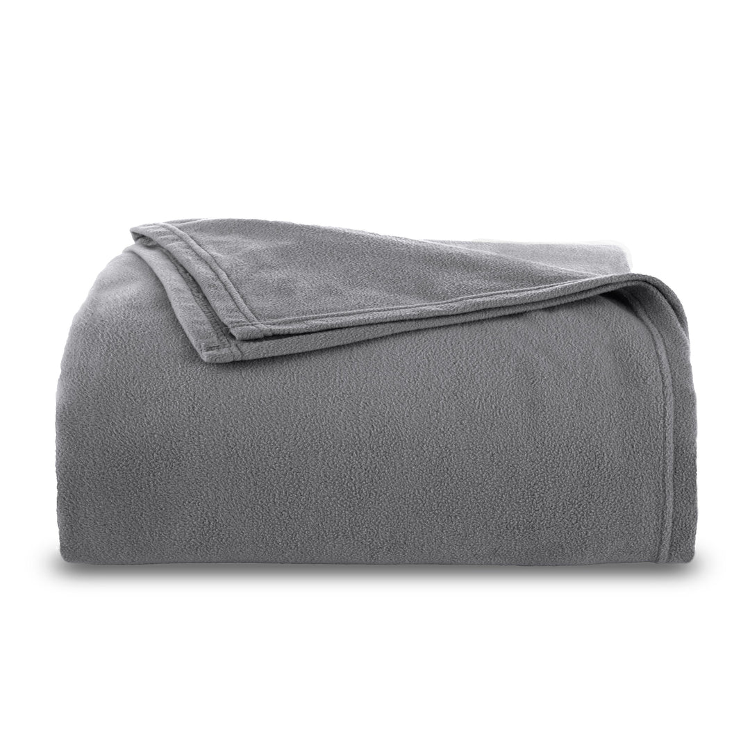 Microfleece Blanket Soft, Lightweight, Plush All-Season Throw