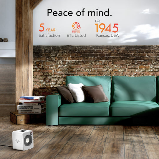 Vmhi500 Whole Room Metal Space Heater, Remote Control