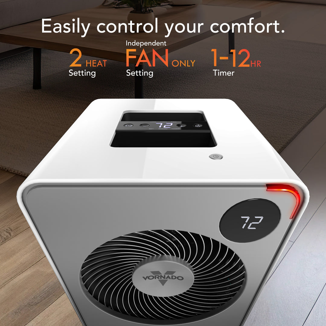 Vmhi500 Whole Room Metal Space Heater, Remote Control