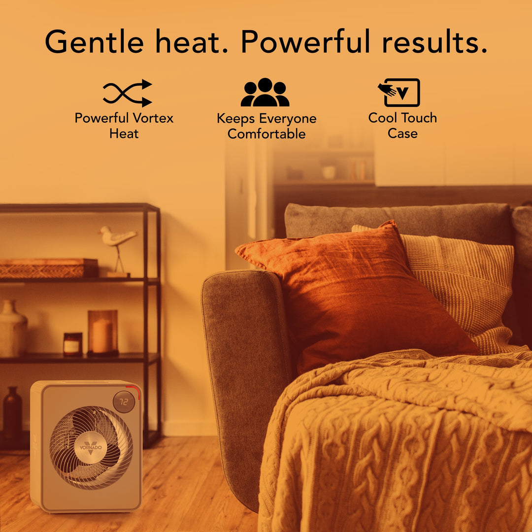 Vmhi500 Whole Room Metal Space Heater, Remote Control