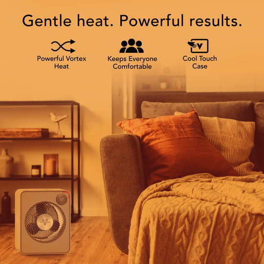 Vmhi500 Whole Room Metal Space Heater, Remote Control