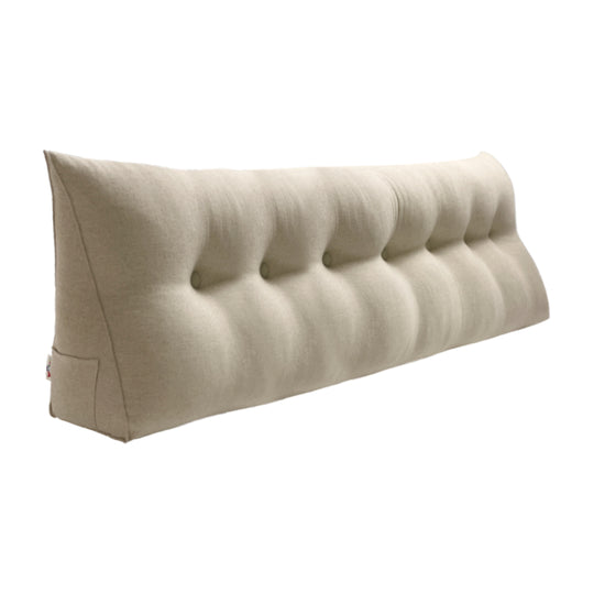 Bed Rest Wedge Reading Pillow Headboard Back Support Cushion