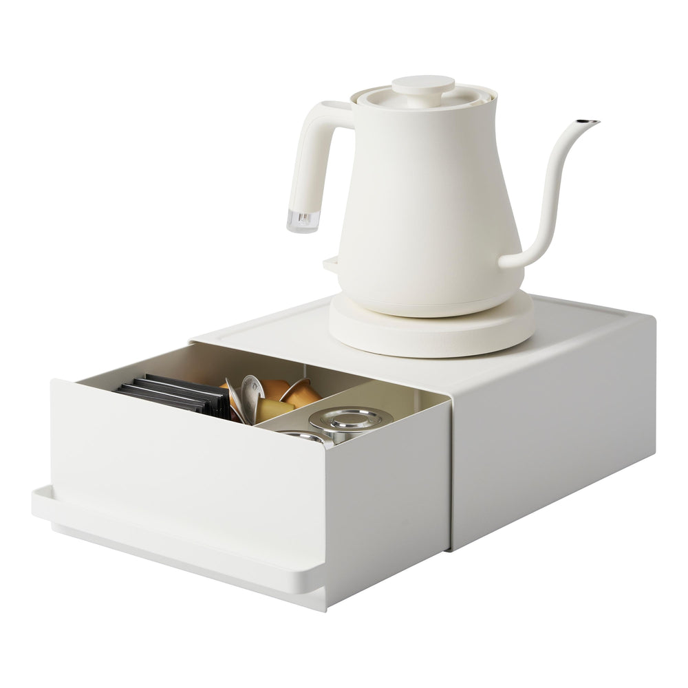 Countertop Rack with Drawer, Steel, Holds 11 Lbs - L 10.83 X W 8.74 X H 4.53 Inches