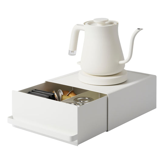 Countertop Rack with Drawer, Steel, Holds 11 Lbs - L 10.83 X W 8.74 X H 4.53 Inches