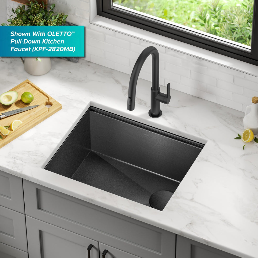 Kore Workstation Undermount Stainless Steel Kitchen Sink