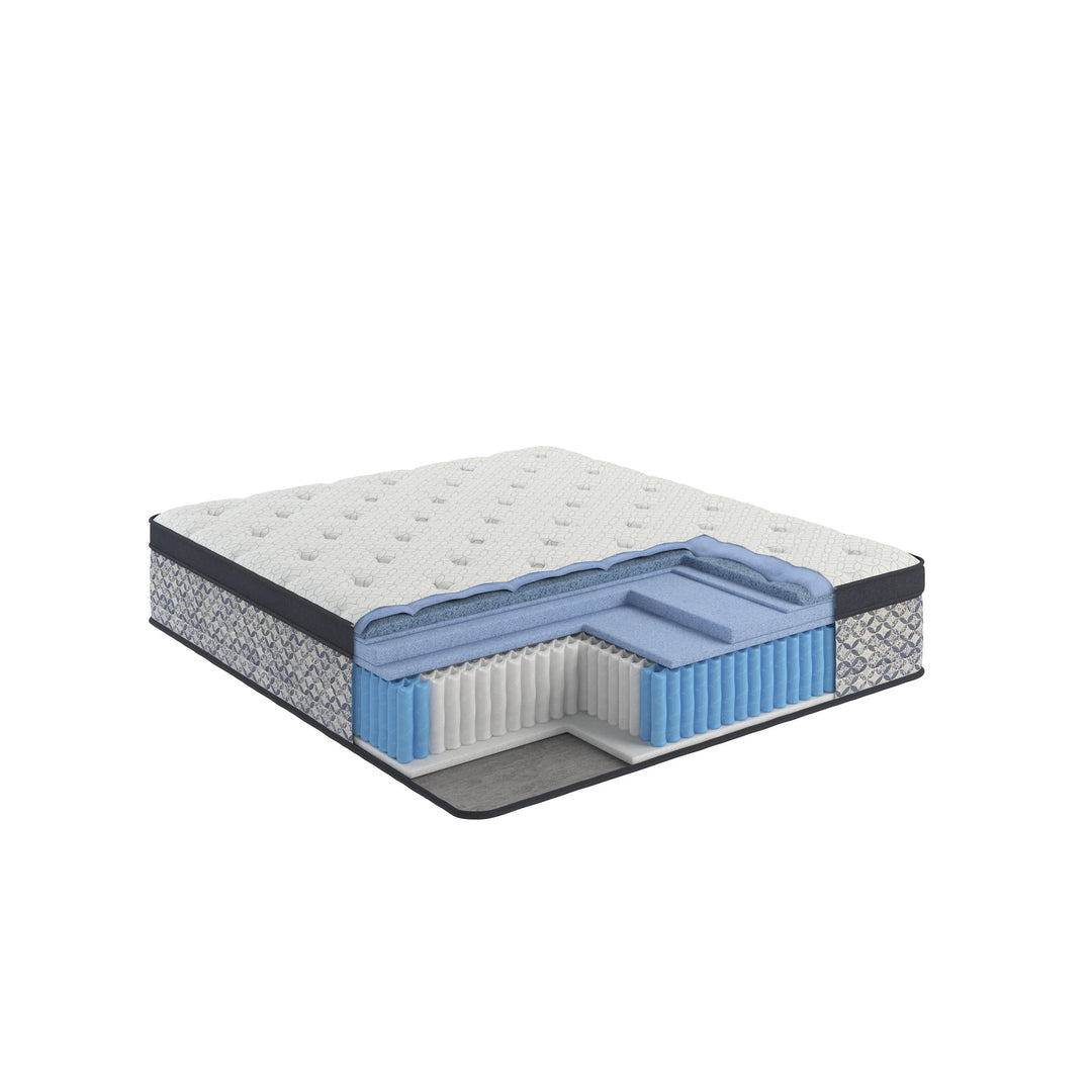 Prime Summitview 13.5 Inch Premium Euro Pillow Top Hybrid Luxury Mattress