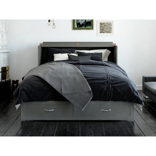 Hamilton Murphy Bed Chest with Mattress and Storage Drawer