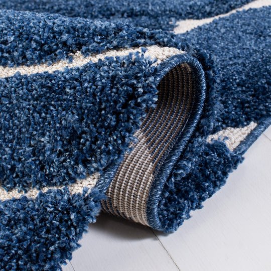 Florida Shag Sigtraud Abstract Waves 1.2-Inch Thick Rug