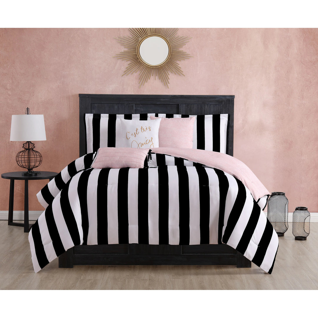Juicy Reversible Cabana Stripe Bedding Set