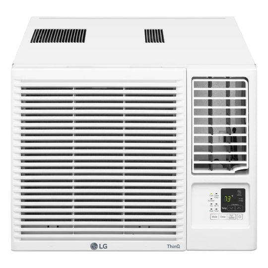 115-Volt Window Air Conditioner with Cool, Heat and Wi-Fi Control in White