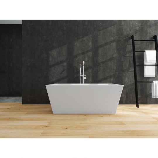 67" Acrylic Freestanding Soaking Bathtub