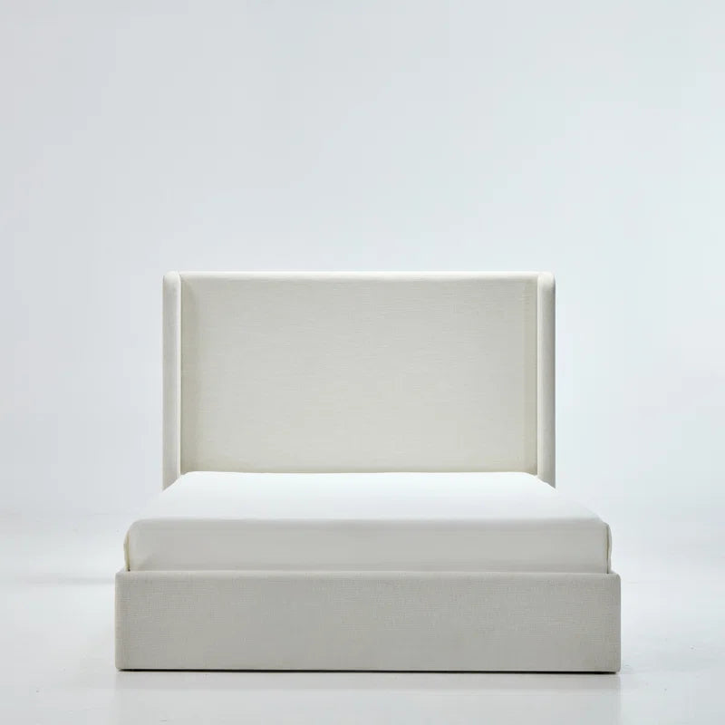 Carmen Upholstered Wingback Bed