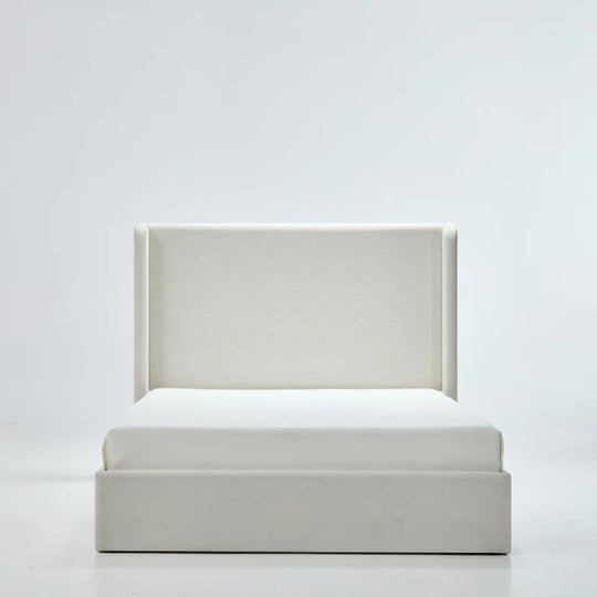 Carmen Upholstered Wingback Bed