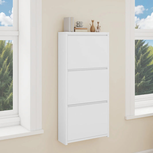 Shoe Storage Cabinet with Drawers Entryway Shoe Storage