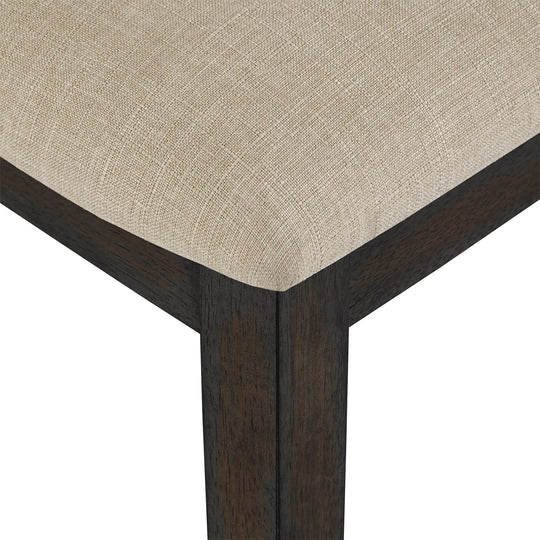 Eleanor Beige Linen Rattan Dining Chairs (Set of 2) by  Classic