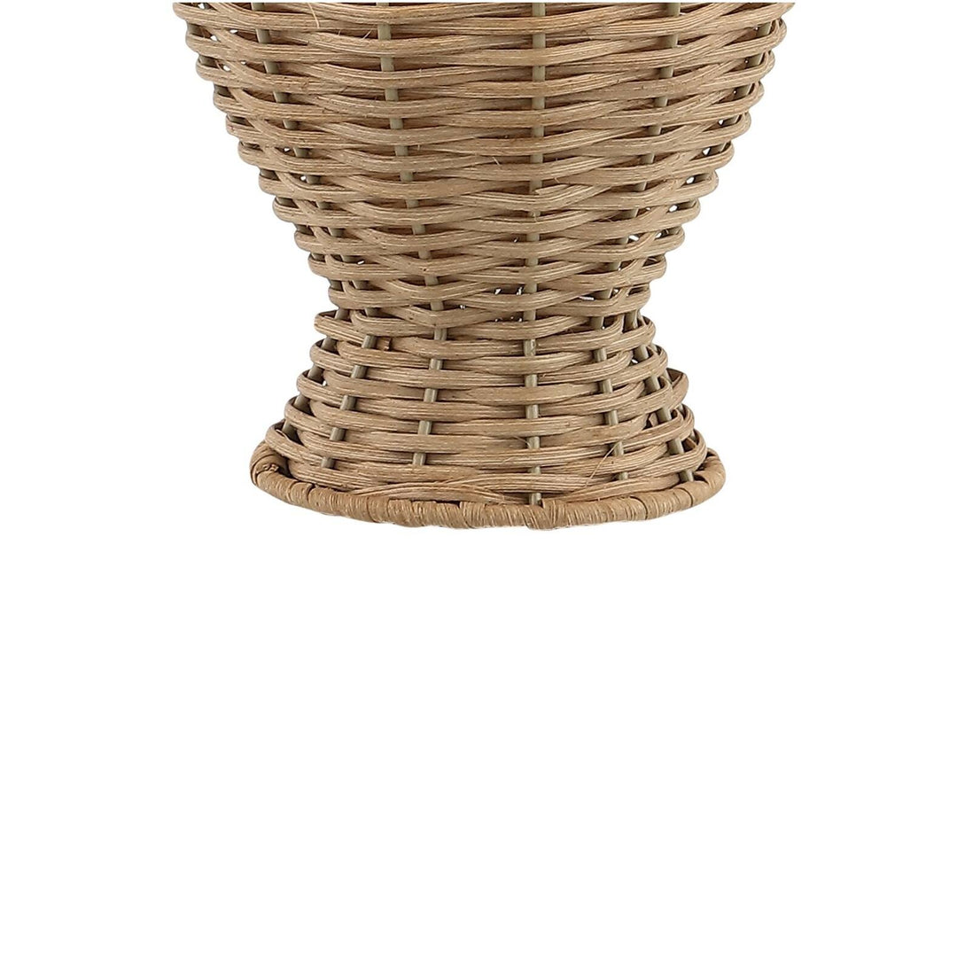 Hunter Wicker 20.5" Bohemian Rustic Iron LED Table Lamp