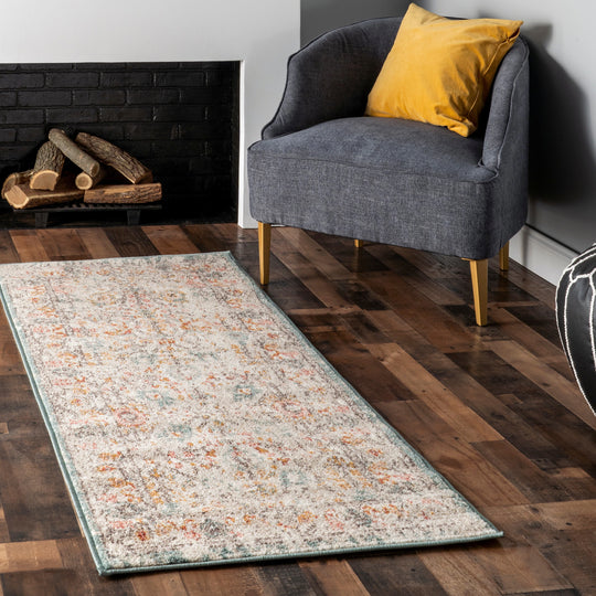Lenore Vintage Floral Area Rug