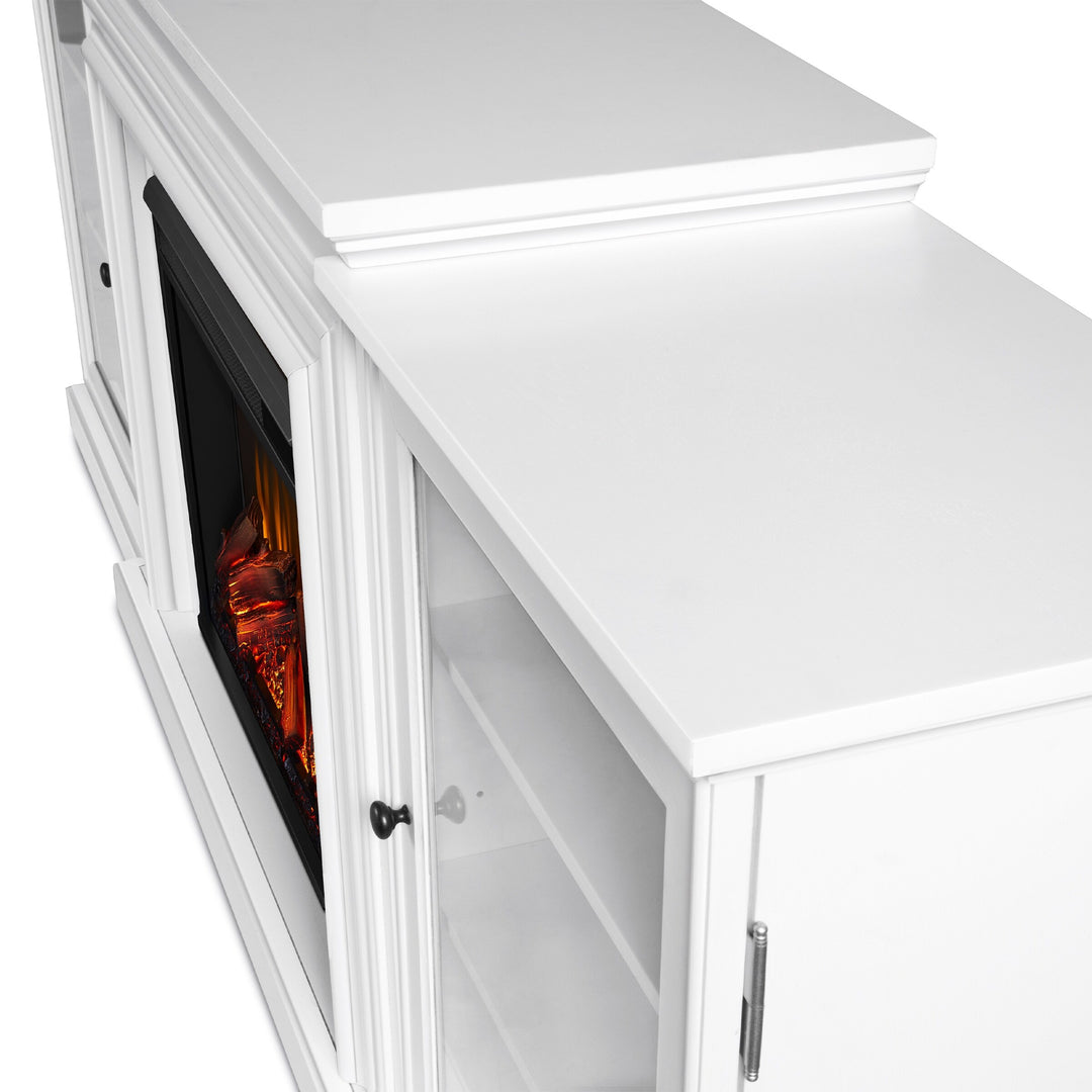 Frederick 72" Electric TV Stand Fireplace by