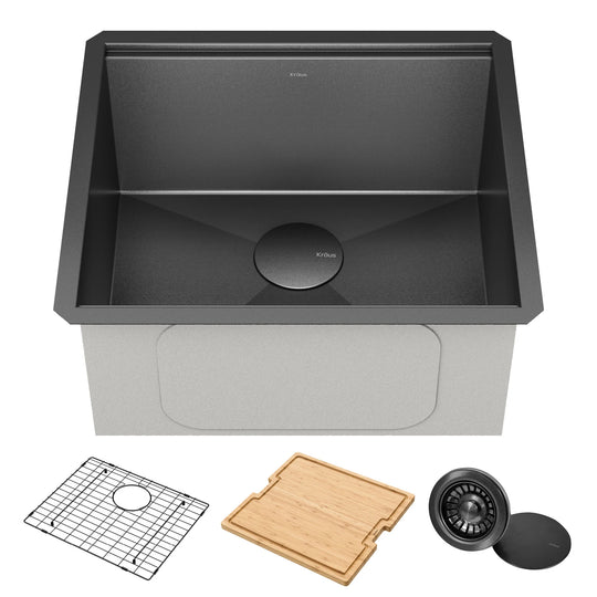 Kore Workstation Undermount Stainless Steel Kitchen Sink