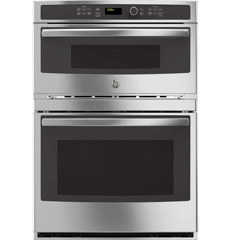 30" Self-Cleaning Electric Wall Oven with Built-In Microwave