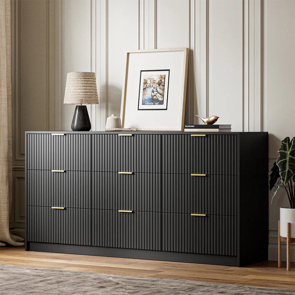 9-Drawer Dresser 63" W