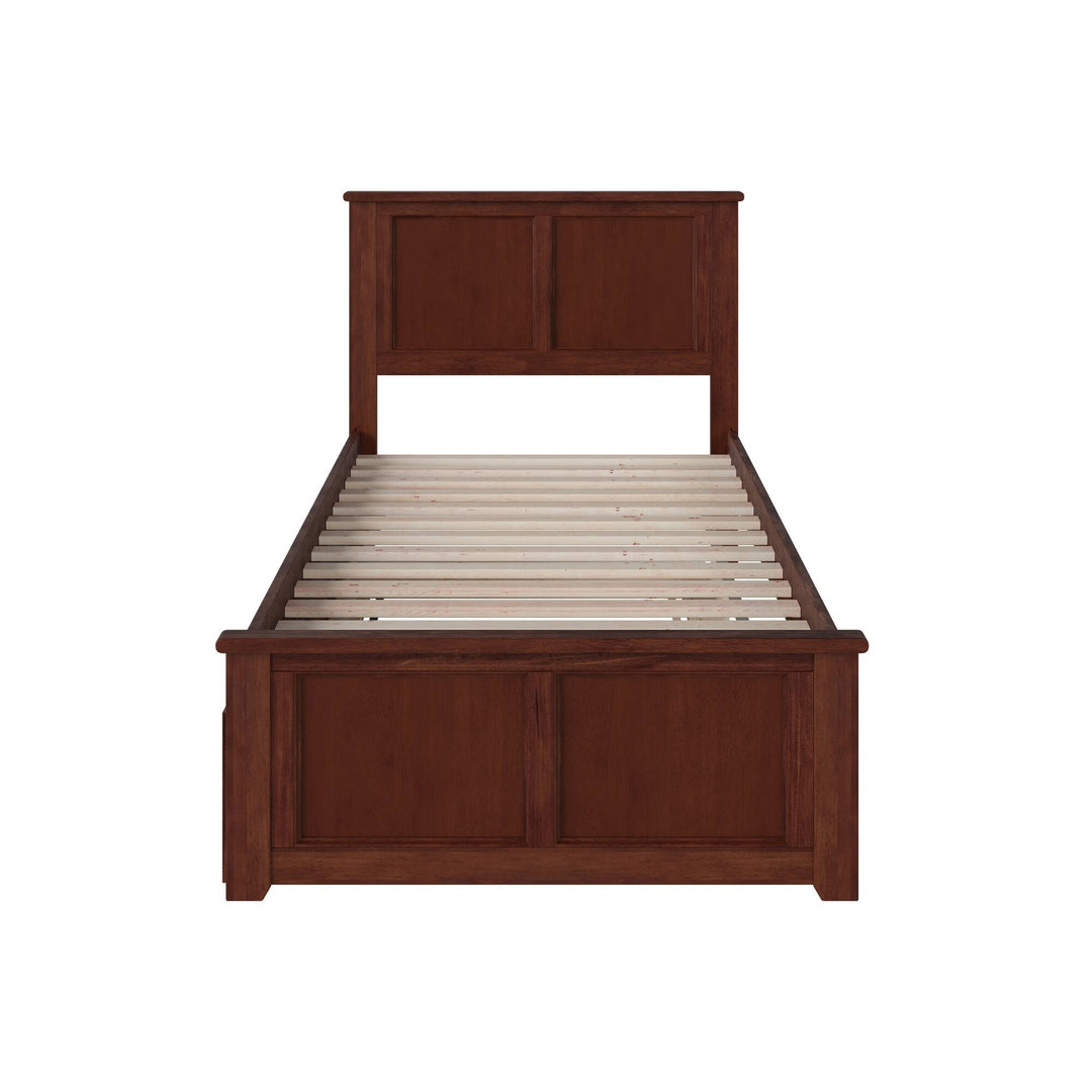 Madison Platform Bed with Matching Footboard & Trundle