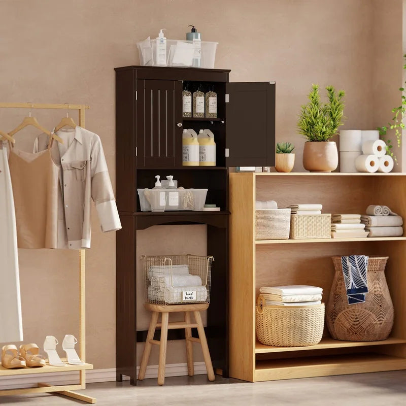 Bathroom Storage Cabinet, Toilet Storage Cabinet, Bathroom Shelf over the Toilet, Space Saver Toilet