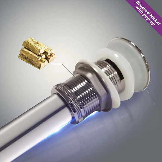 Luxury Single Hole Bathroom Faucet