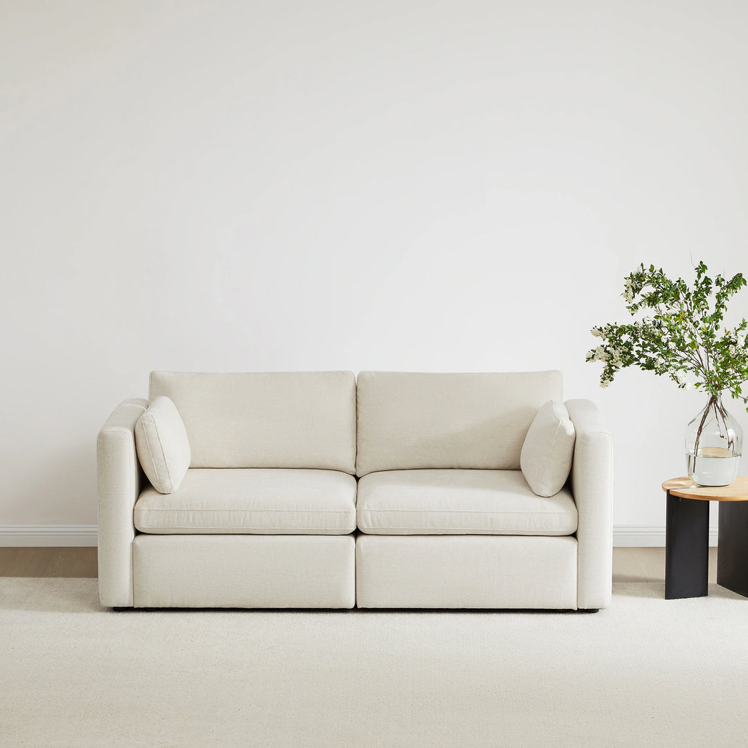Mia Oversized Modular Sectional Fabric Sofa