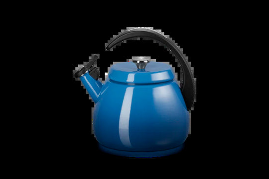 Enamel-On- Steel Cloche Kettle, 2.2 Qt., Sea Salt