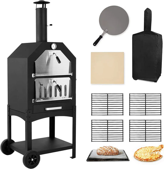 Free Standing Wood Burning Pizza Oven