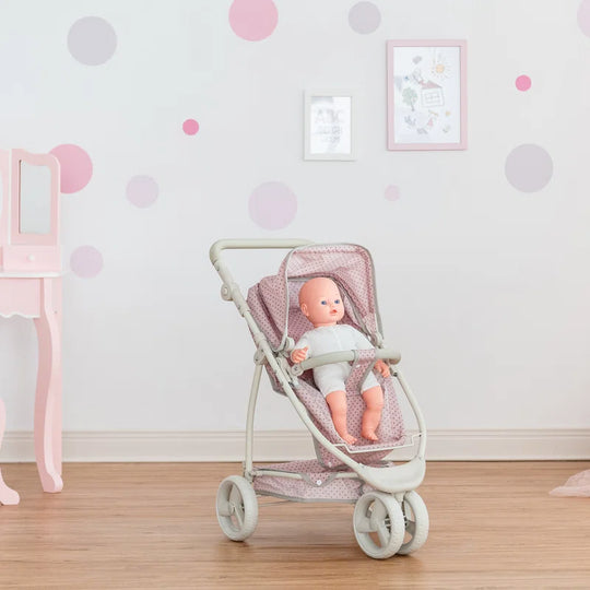 Olivia'S Little World Doll 2-In-1 Convertible Stroller