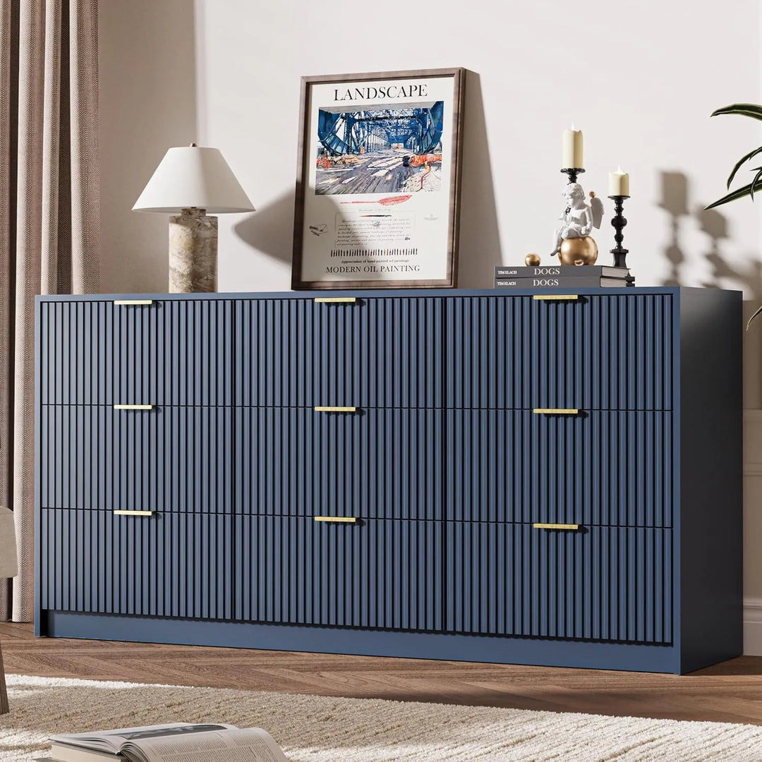 9-Drawer Dresser 63" W