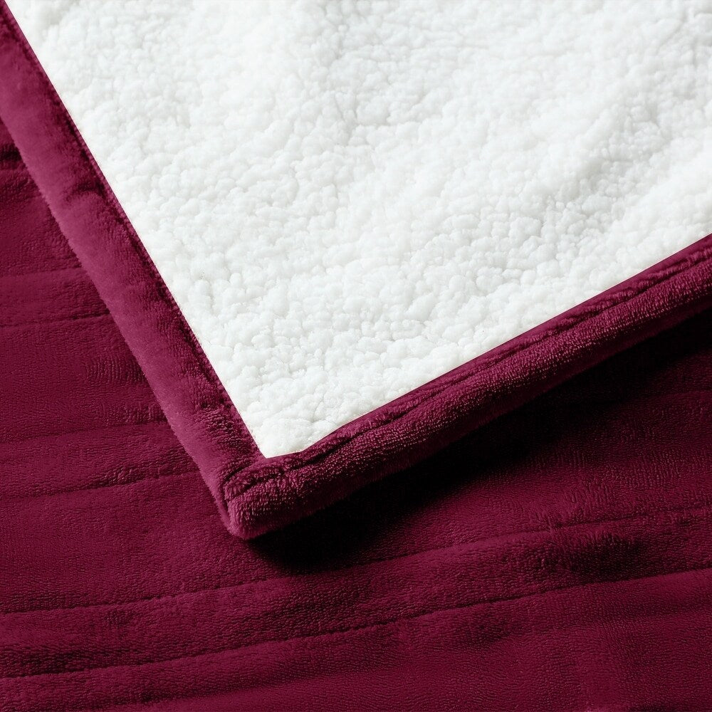 Flannel Electric Heated Blanket with Controller