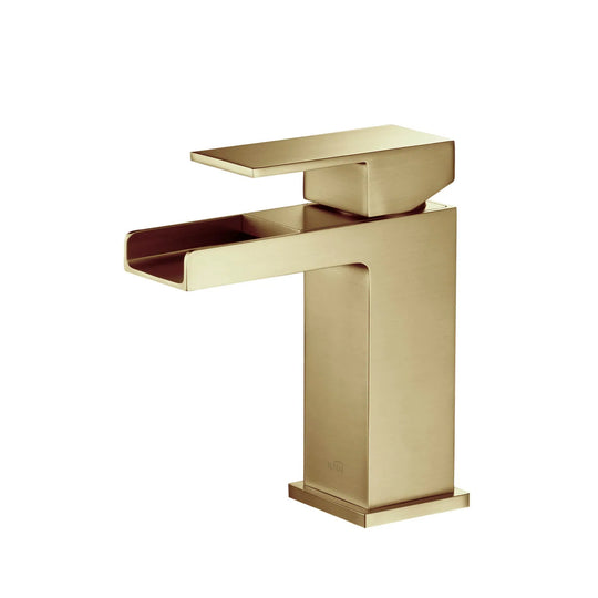 Waterfall Single Handle Bathroom Faucet